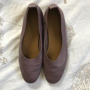 Everlane Italian Leather Day Glove, Mauve, Size 8